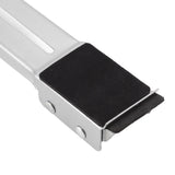 2 Sets Mobile Roller Bracket Furniture Raised Base Moving Wheels for Refrigerator Washing Machine Silver - Extra Image