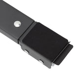 2 Sets Mobile Roller Bracket Furniture Raised Base Moving Wheels for Refrigerator Washing Machine Black - Extra Image