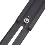 2 Sets Mobile Roller Bracket Furniture Raised Base Moving Wheels for Refrigerator Washing Machine Black