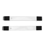 2 Sets Mobile Roller Bracket Furniture Raised Base Moving Wheels for Refrigerator Washing Machine White