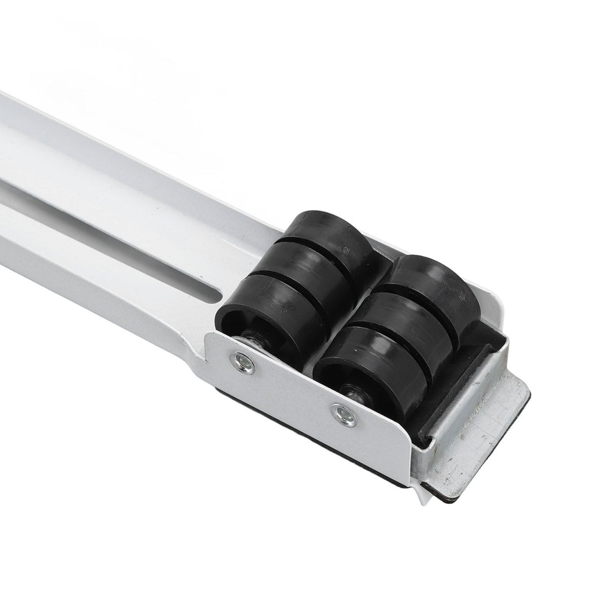 2 Sets Mobile Roller Bracket Furniture Raised Base Moving Wheels for Refrigerator Washing Machine White