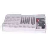 Battery Storage Box Soft Padding Battery Carrying Case with Capacity Test Instrument - Extra Image