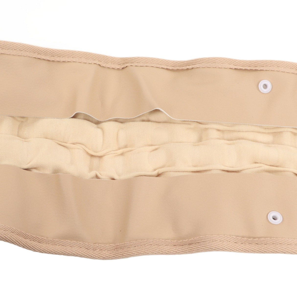 Back Decompression Belt Inflatable Relaxing Muscles Traction Function TPU Material Lower Back Support Device Khaki Silver Inflator L