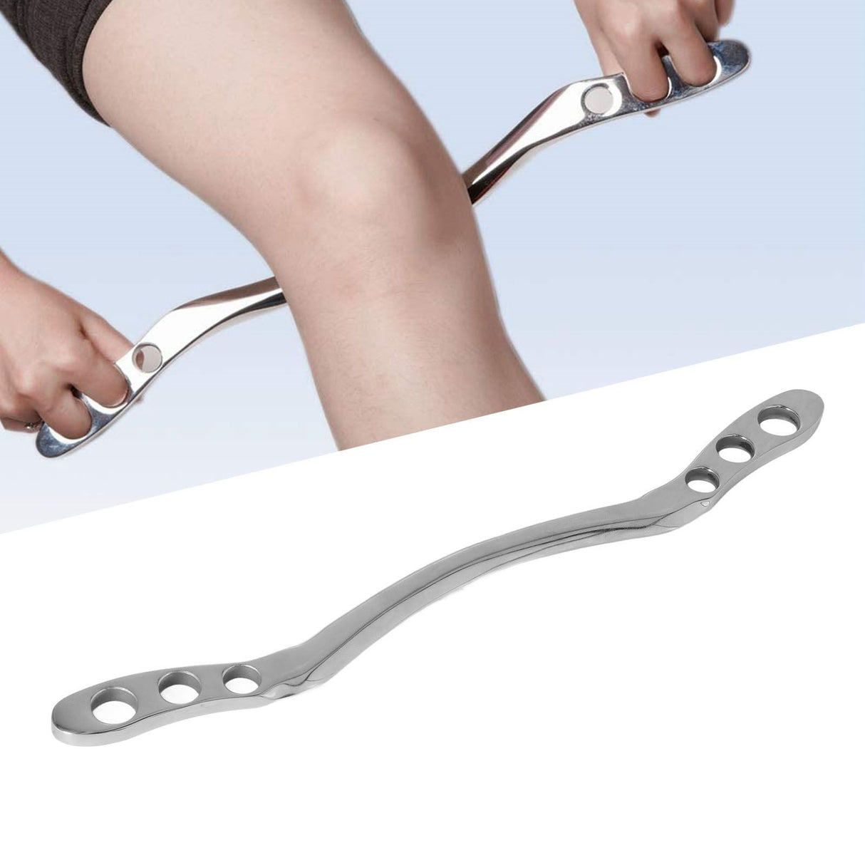 Stainless Steel Gua Sha Massage Tool Reduce Pain Physical Therapy Comfortable Massage Scraping Board for Back