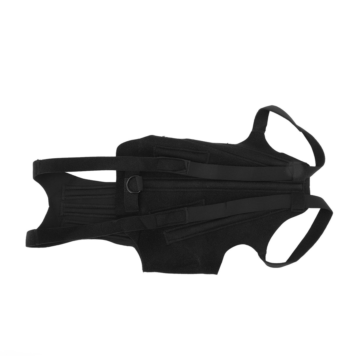 Dog Back Bracer Polyester Strong Rigidity Flexible Back Supporting Vest for Walking L