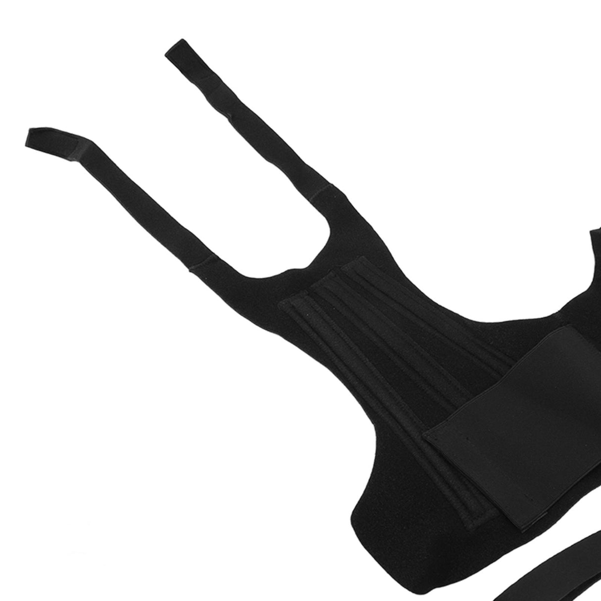 Dog Back Bracer Polyester Strong Rigidity Flexible Back Supporting Vest for Walking L