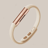 Mosquito Proof Wristband All Round Liquid Essential Oil Summer Mosquito Repellent Bracelet for Outdoor Beige