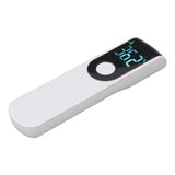 Infrared Temperature Gun Touchless Portable Hand Held Digital Forehead Thermometer for Hotels Home White - Rear View