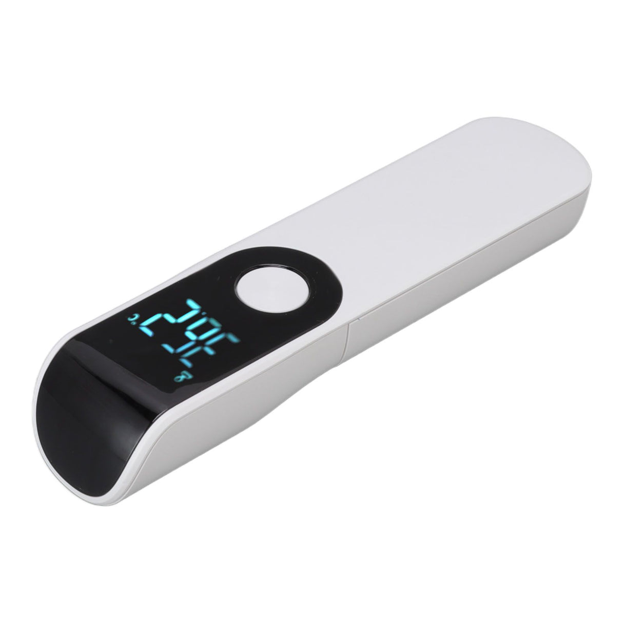 Infrared Temperature Gun Touchless Portable Hand Held Digital Forehead Thermometer for Hotels Home White