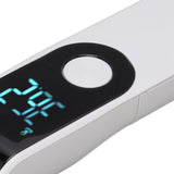 Infrared Temperature Gun Touchless Portable Hand Held Digital Forehead Thermometer for Hotels Home White