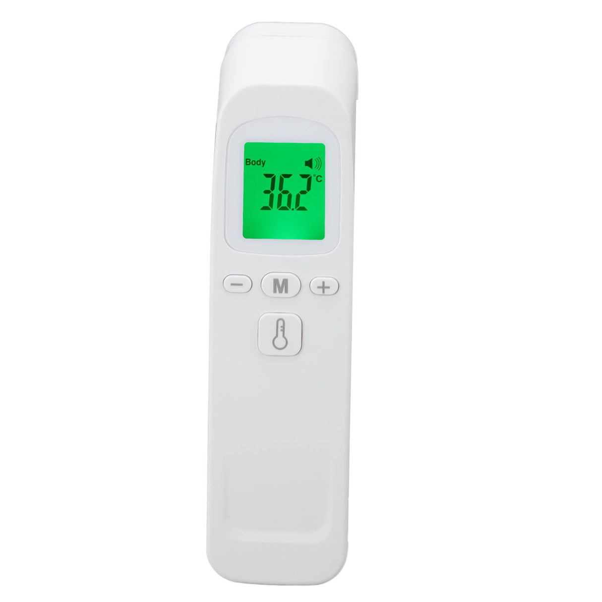 Forehead Thermometer White Electric Digital Touchless Infrared Thermometer for Hospital