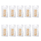 10 Pcs Edible Drying Sheep Sausage Casing for Homemade Sausages Ham 10 Sticks Individually Packaged