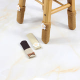 Table Legs Socks Double Knitted Chair Stool Legs Socks Thickened Wear Resistant Furniture Silent Cover Floor Protector Bowknot