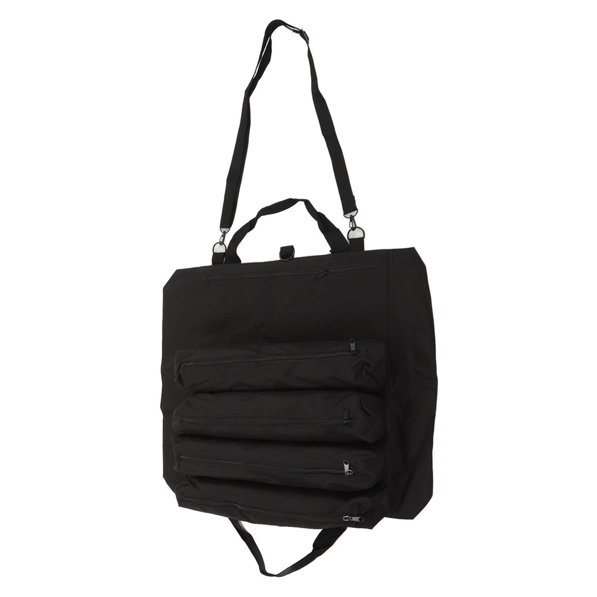 Roll Up Tool Bag Multi Purpose Tool Pouch Portable Multi Pocket Hanging Foldable Wrench Storage Carrier Black