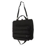 Roll Up Tool Bag Multi Purpose Tool Pouch Portable Multi Pocket Hanging Foldable Wrench Storage Carrier Black - Side View