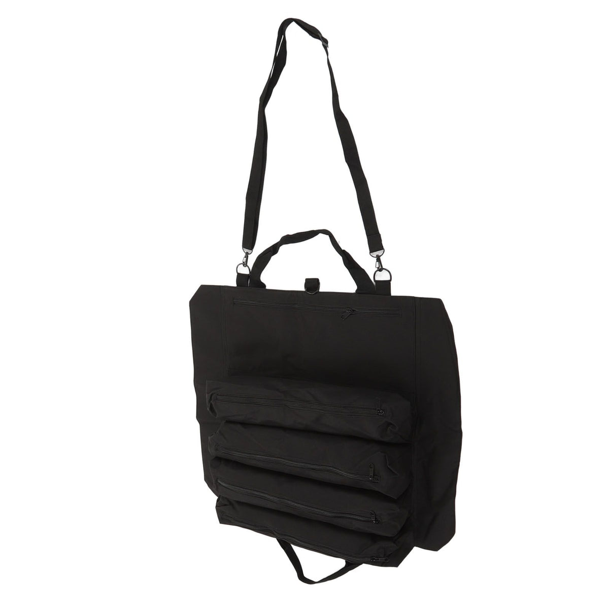 Roll Up Tool Bag Multi Purpose Tool Pouch Portable Multi Pocket Hanging Foldable Wrench Storage Carrier Black