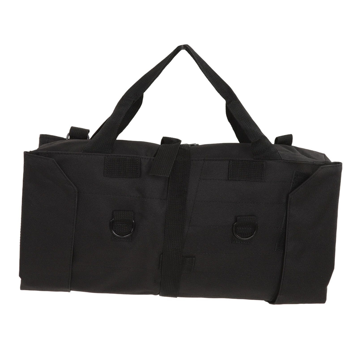 Roll Up Tool Bag Multi Purpose Tool Pouch Portable Multi Pocket Hanging Foldable Wrench Storage Carrier Black