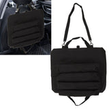 Roll Up Tool Bag Multi Purpose Tool Pouch Portable Multi Pocket Hanging Foldable Wrench Storage Carrier Black - Extra Image