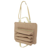 Roll Up Tool Bag Multi Purpose Tool Pouch Portable Multi Pocket Hanging Foldable Wrench Storage Carrier Khaki