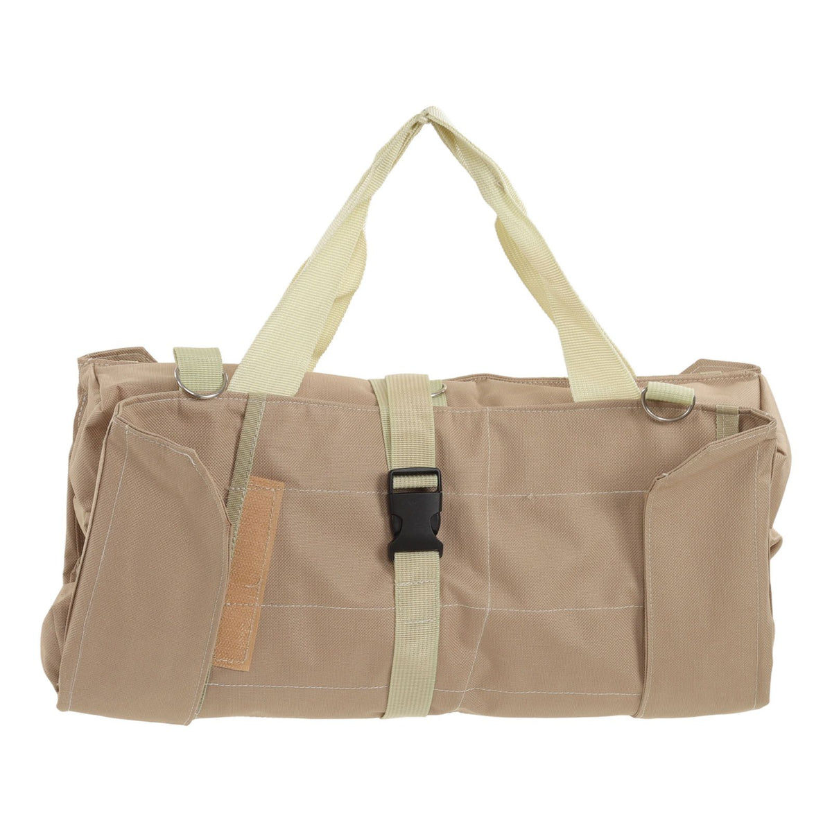 Roll Up Tool Bag Multi Purpose Tool Pouch Portable Multi Pocket Hanging Foldable Wrench Storage Carrier Khaki