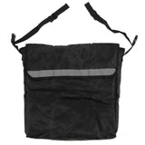 Wheelchair Backpack Bag Electric Wheel Chair Accessories Pouch for Back of Chair Black