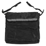 Wheelchair Backpack Bag Electric Wheel Chair Accessories Pouch for Back of Chair Black - Front View