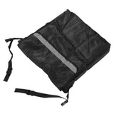 Wheelchair Backpack Bag Electric Wheel Chair Accessories Pouch for Back of Chair Black