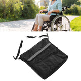 Wheelchair Backpack Bag Electric Wheel Chair Accessories Pouch for Back of Chair Black
