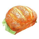 Hamburger Throw Pillow Multi Purpose Plush and PP Cotton Back Pillow for Valentine's Day Birthday Gift Toy Type 2 55cm/21.7in