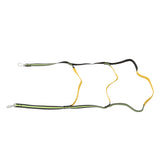 Boat Marine Rope Ladder Boarding Rope Ladder for Inflatable Boat Kayak Motorboat Canoeing Fluorescent Green 3 Stairs - Low Angle