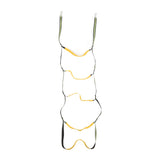 Boat Marine Rope Ladder Boarding Rope Ladder for Inflatable Boat Kayak Motorboat Canoeing Fluorescent Green 5 Stairs