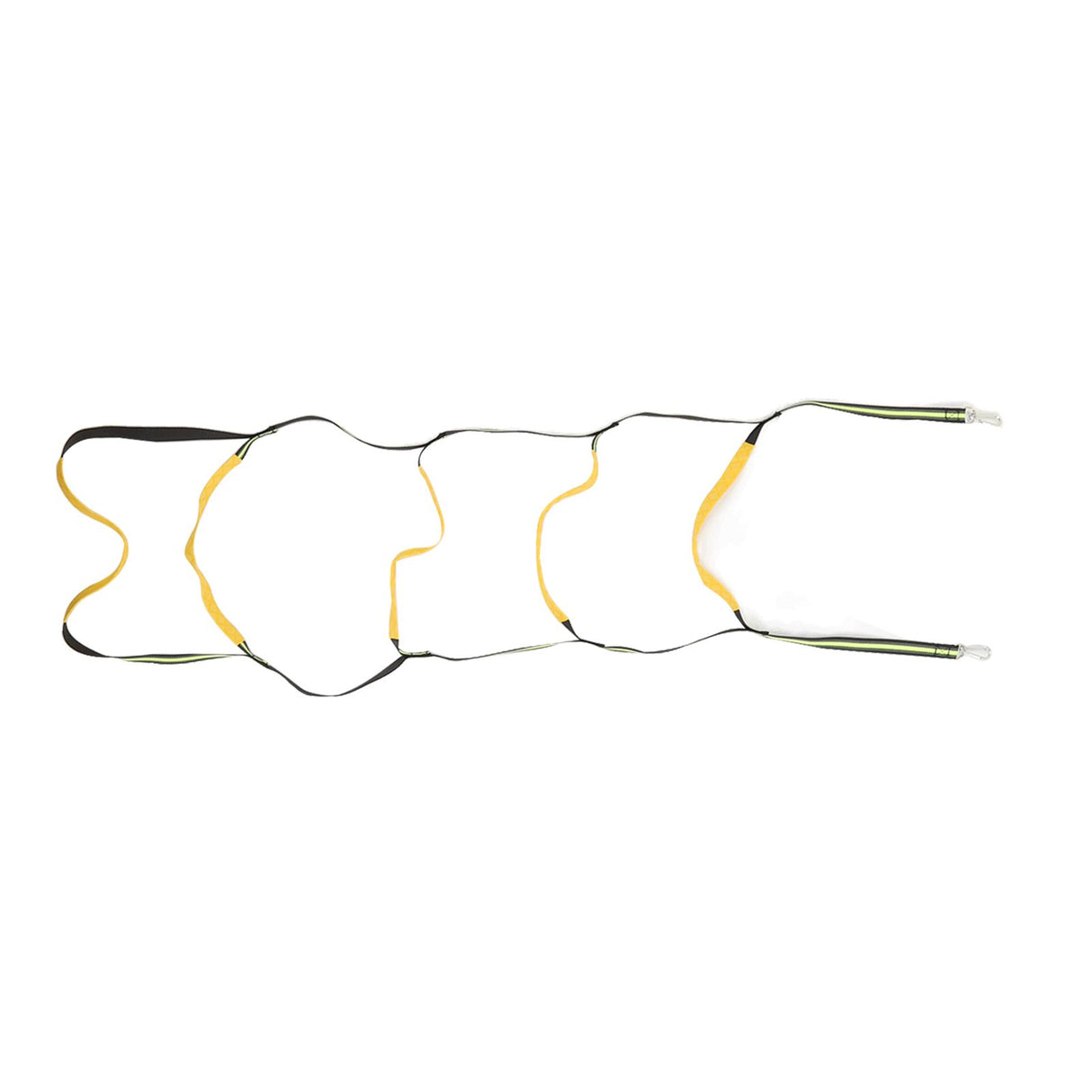 Boat Marine Rope Ladder Boarding Rope Ladder for Inflatable Boat Kayak Motorboat Canoeing Fluorescent Green 5 Stairs