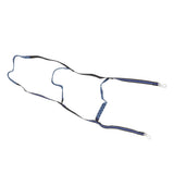 Boat Marine Rope Ladder Boarding Rope Ladder for Inflatable Boat Kayak Motorboat Canoeing Blue 3 Stairs