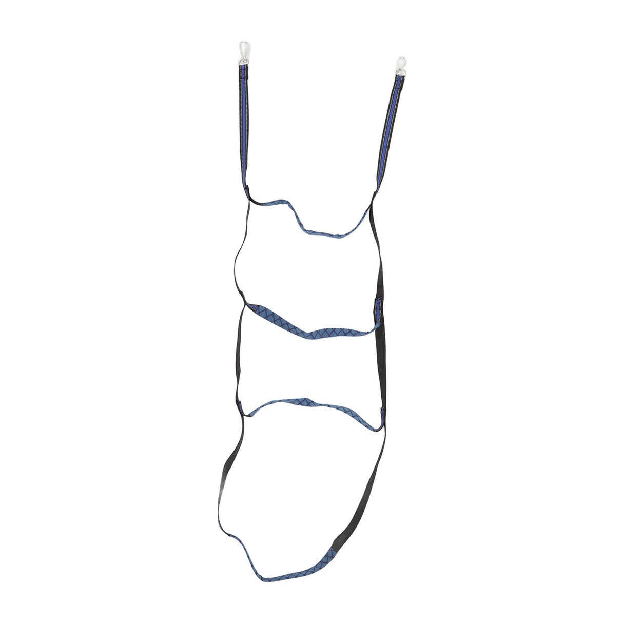 Boat Marine Rope Ladder Boarding Rope Ladder for Inflatable Boat Kayak Motorboat Canoeing Blue 4 Stairs