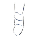 Boat Marine Rope Ladder Boarding Rope Ladder for Inflatable Boat Kayak Motorboat Canoeing Blue 4 Stairs