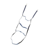 Boat Marine Rope Ladder Boarding Rope Ladder for Inflatable Boat Kayak Motorboat Canoeing Blue 4 Stairs