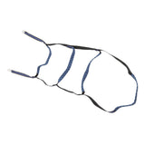 Boat Marine Rope Ladder Boarding Rope Ladder for Inflatable Boat Kayak Motorboat Canoeing Blue 4 Stairs