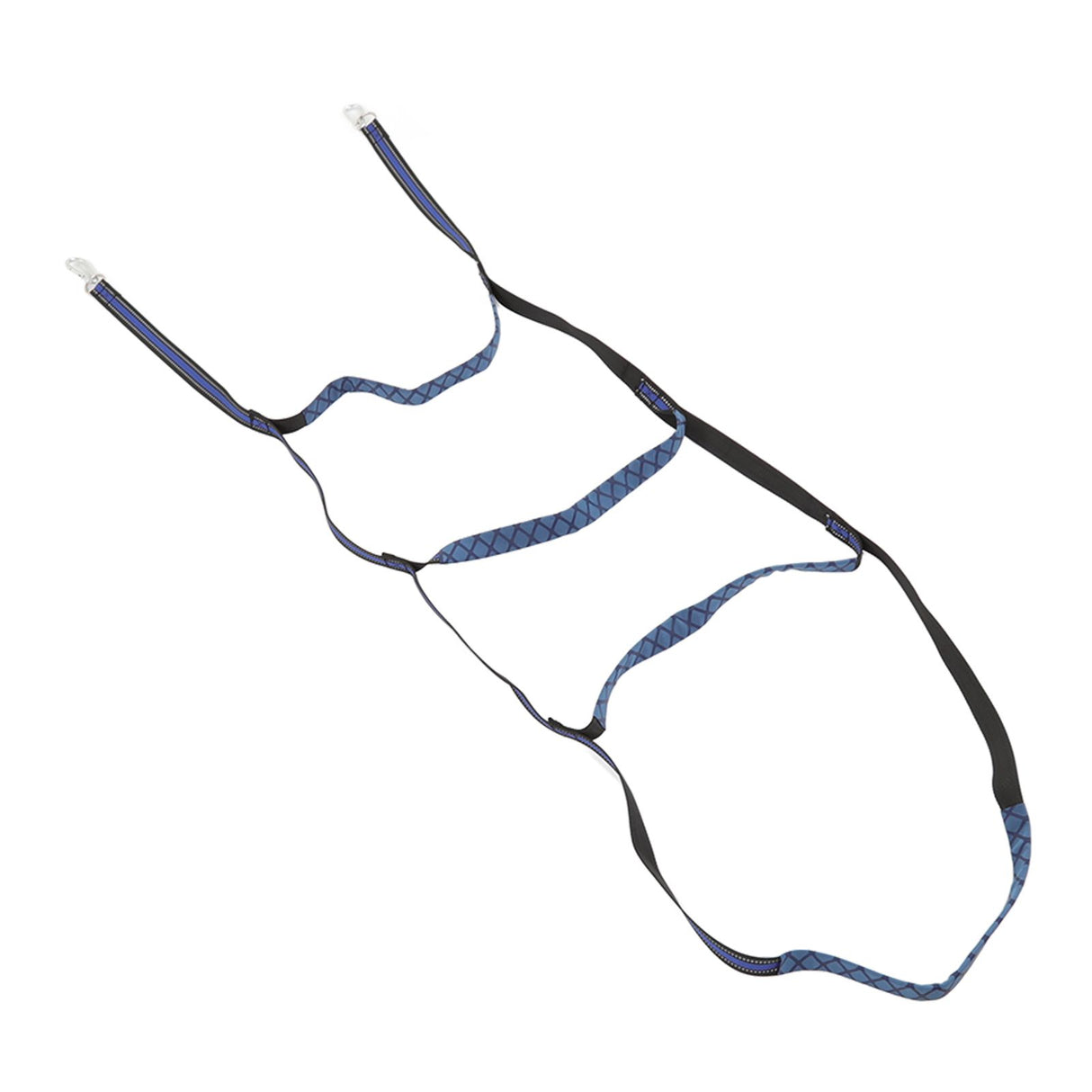 Boat Marine Rope Ladder Boarding Rope Ladder for Inflatable Boat Kayak Motorboat Canoeing Blue 4 Stairs