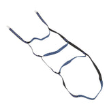 Boat Marine Rope Ladder Boarding Rope Ladder for Inflatable Boat Kayak Motorboat Canoeing Blue 4 Stairs