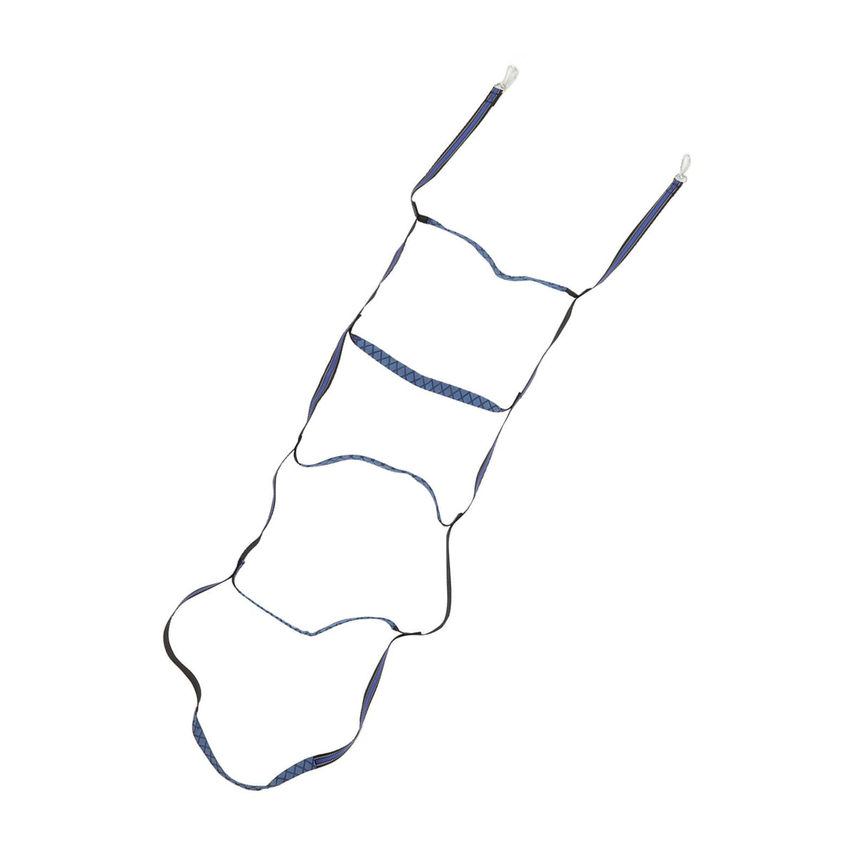 Boat Marine Rope Ladder Boarding Rope Ladder for Inflatable Boat Kayak Motorboat Canoeing Blue 5 Stairs