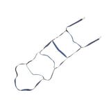 Boat Marine Rope Ladder Boarding Rope Ladder for Inflatable Boat Kayak Motorboat Canoeing Blue 5 Stairs