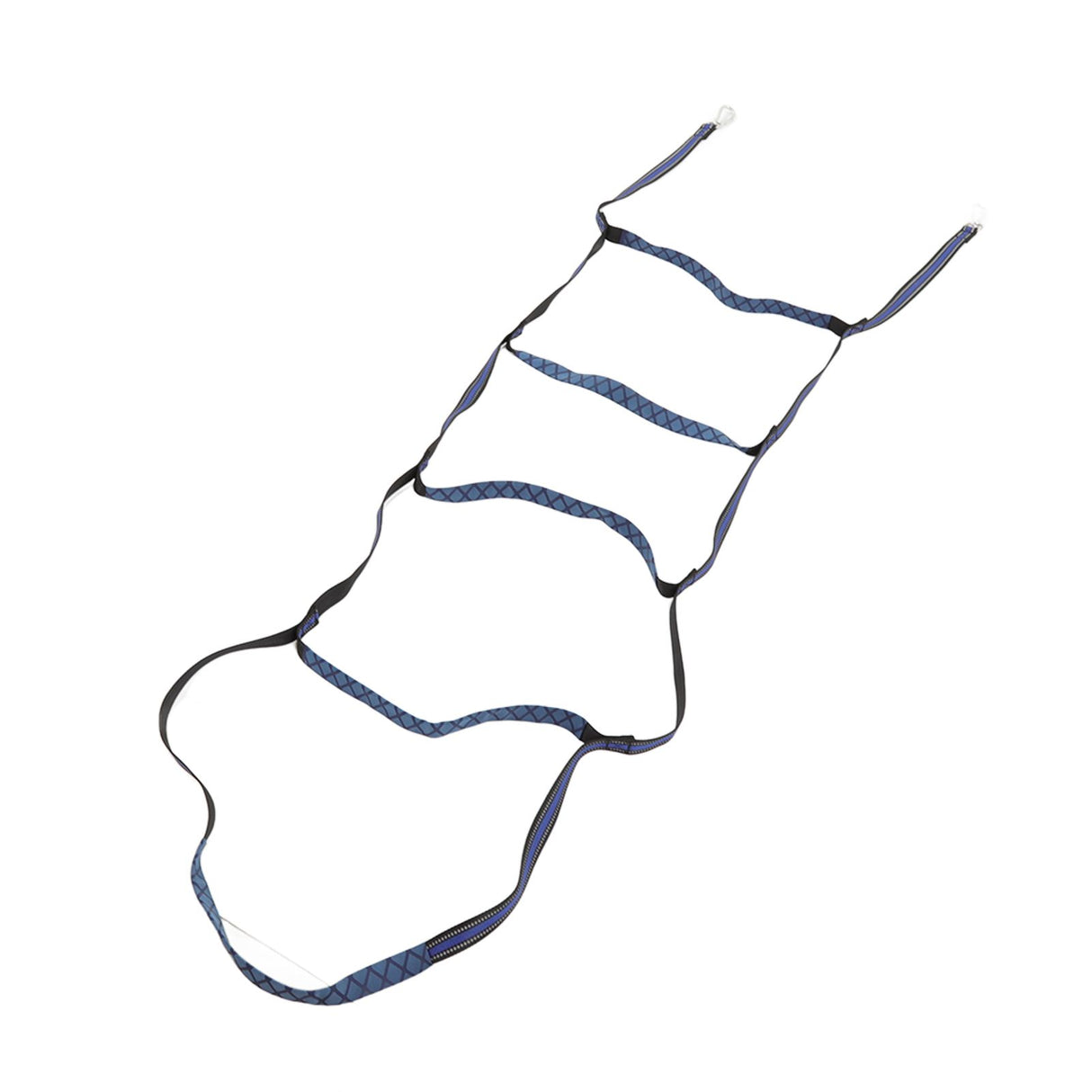 Boat Marine Rope Ladder Boarding Rope Ladder for Inflatable Boat Kayak Motorboat Canoeing Blue 5 Stairs