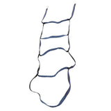 Boat Marine Rope Ladder Boarding Rope Ladder for Inflatable Boat Kayak Motorboat Canoeing Blue 5 Stairs - Extra Image