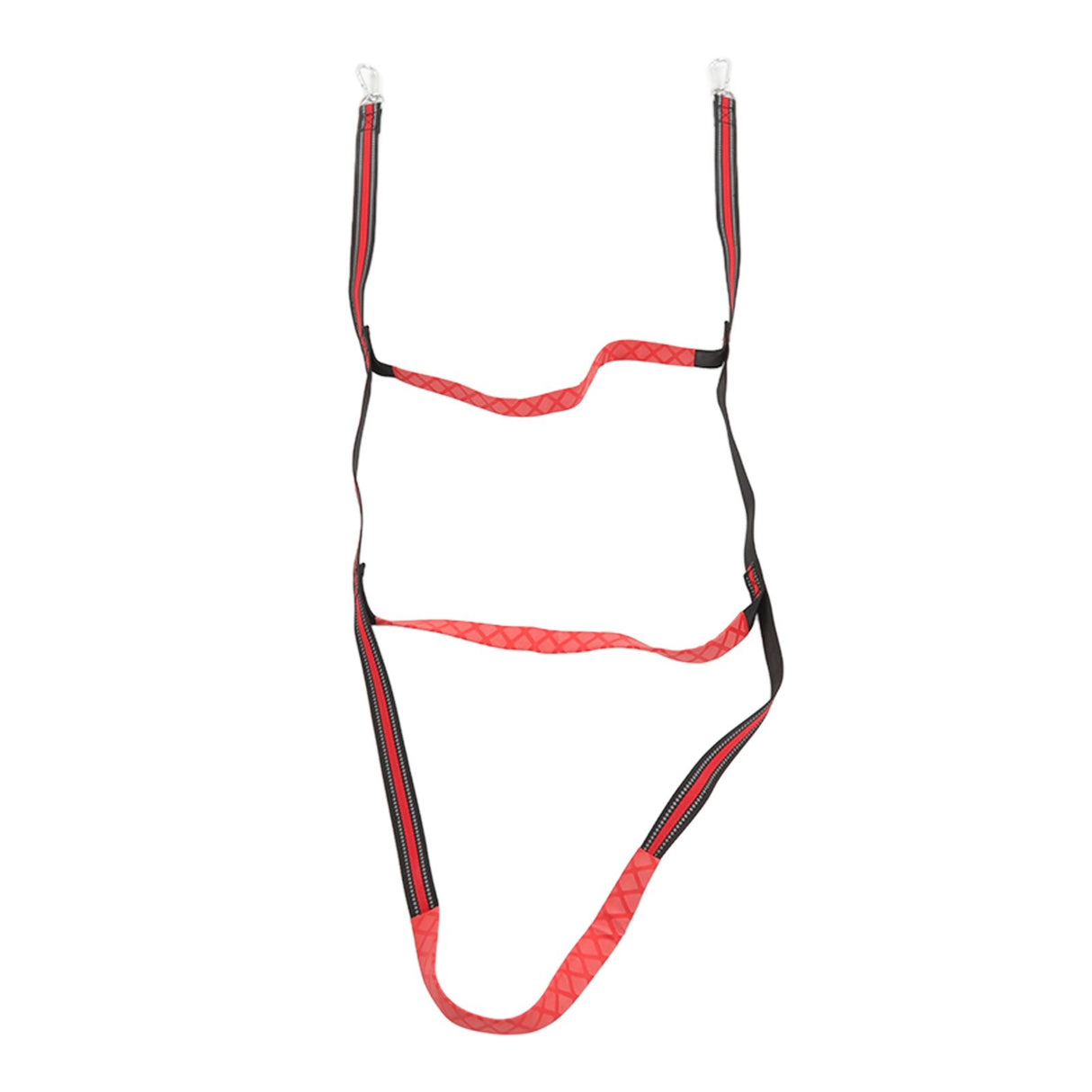 Boat Marine Rope Ladder Boarding Rope Ladder for Inflatable Boat Kayak Motorboat Canoeing Red 3 Stairs