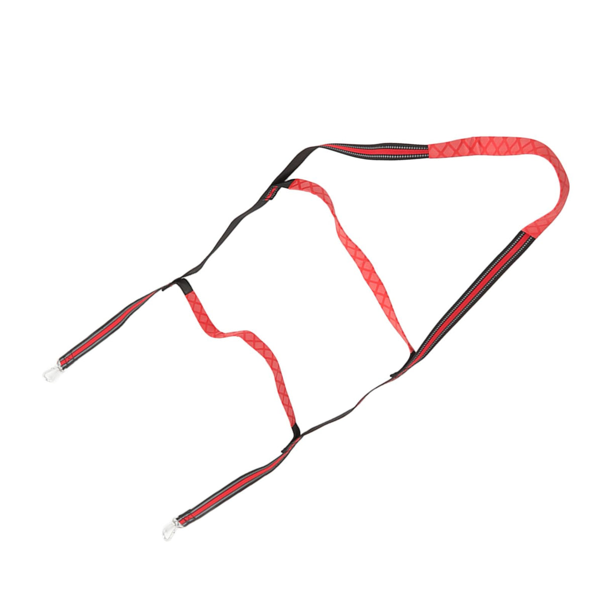 Boat Marine Rope Ladder Boarding Rope Ladder for Inflatable Boat Kayak Motorboat Canoeing Red 3 Stairs