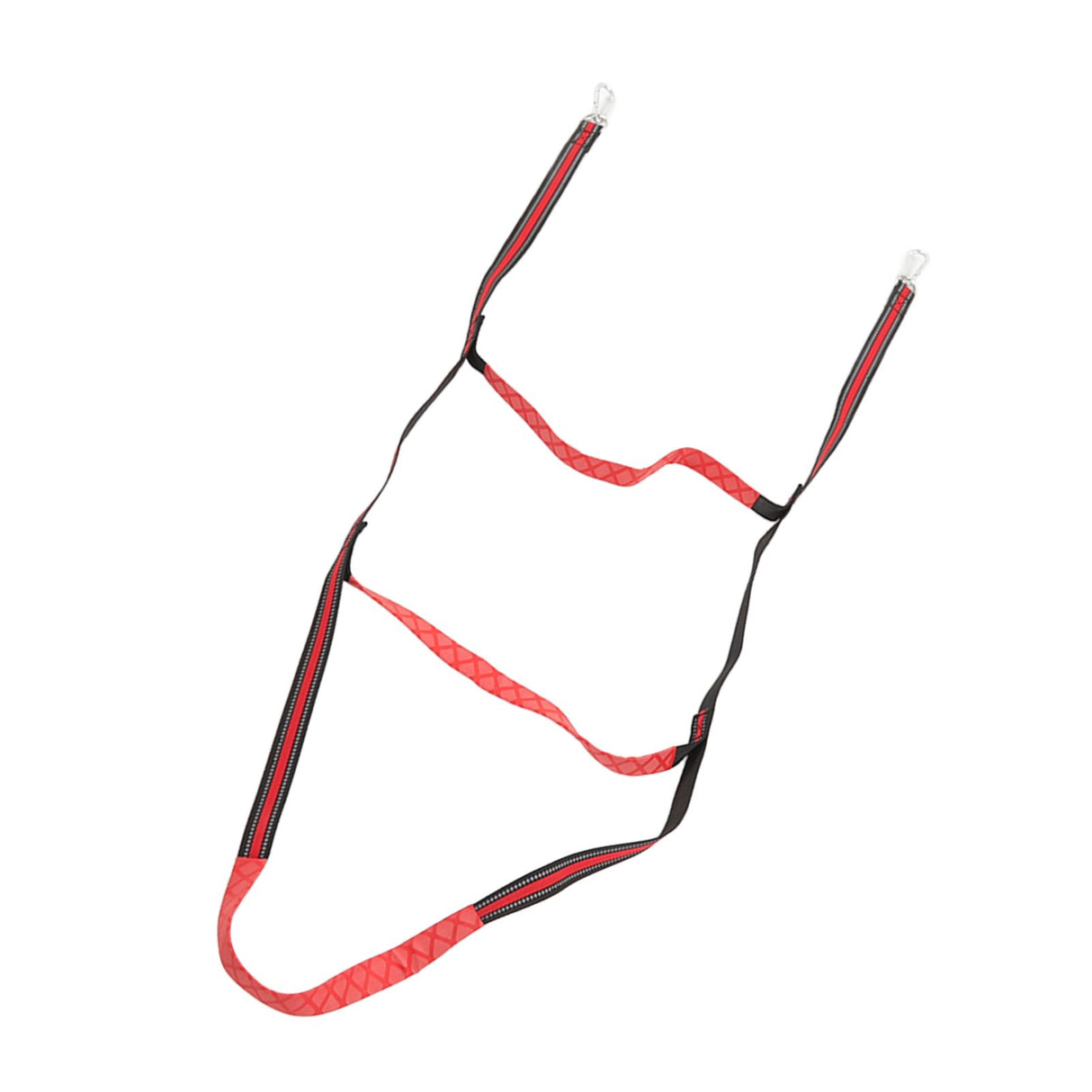 Boat Marine Rope Ladder Boarding Rope Ladder for Inflatable Boat Kayak Motorboat Canoeing Red 3 Stairs