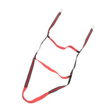 Boat Marine Rope Ladder Boarding Rope Ladder for Inflatable Boat Kayak Motorboat Canoeing Red 3 Stairs