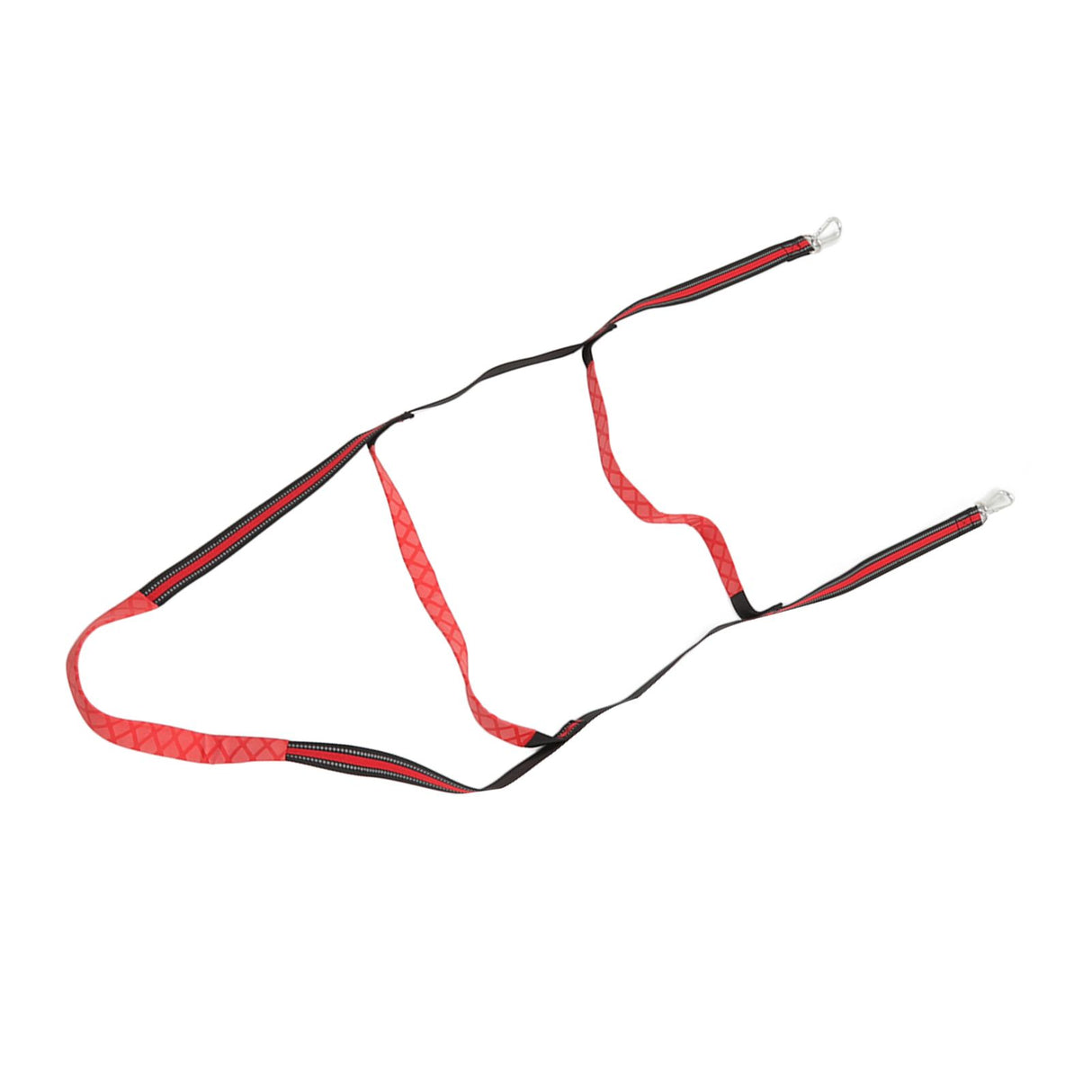 Boat Marine Rope Ladder Boarding Rope Ladder for Inflatable Boat Kayak Motorboat Canoeing Red 3 Stairs