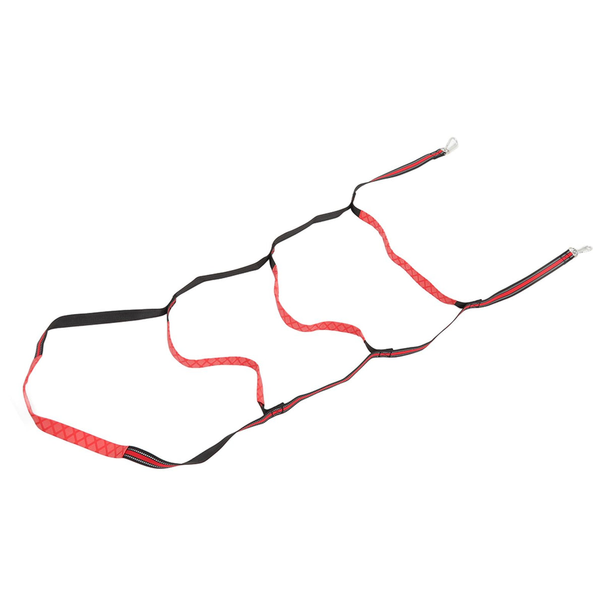 Boat Marine Rope Ladder Boarding Rope Ladder for Inflatable Boat Kayak Motorboat Canoeing Red 4 Stairs