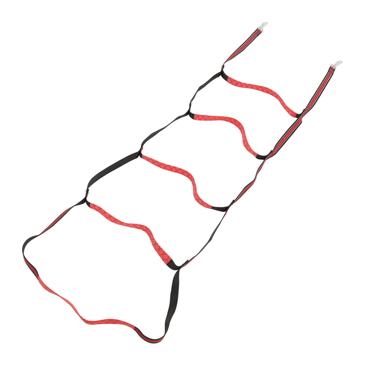 Boat Marine Rope Ladder Boarding Rope Ladder for Inflatable Boat Kayak Motorboat Canoeing Red 5 Stairs
